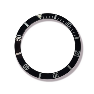 BEZEL INSERT FOR ROLEX SUBMARINER BLACK SILVER 315 16800 81 16800