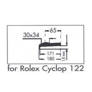 CYCLOPS ACRYLIC CRYSTAL FOR ROLEX 25-122 Sternkreuz