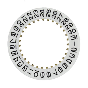 GENERIC WHITE DATE DISC WHEEL FOR ROLEX 3035 5099.2