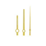 GOLD PLATED HAND SET FOR LADIES ROLEX CAL 2030/2035 REGULAR LENGTH