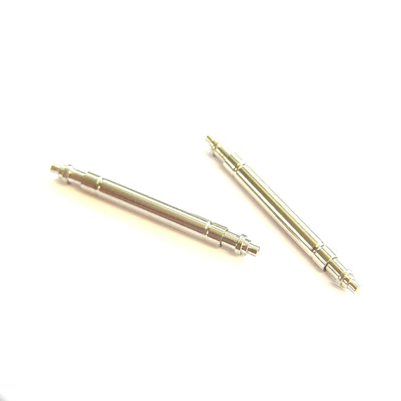 Swiss Made Spring Bars (Pack of 2), Length 17mm ⌀1.8mm, Rolex #23-40170 (Generic)