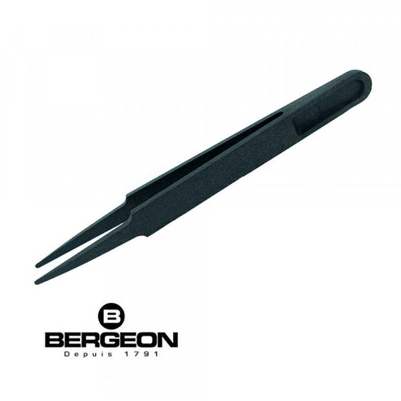 Carbon Pointed Tipped Tweezers Bergeon 6751.03 Swiss Made