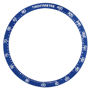 BLUE BEZEL INSERT FOR TAG HEUER CARRERA 40.75MM TACHYMETRE GENERIC