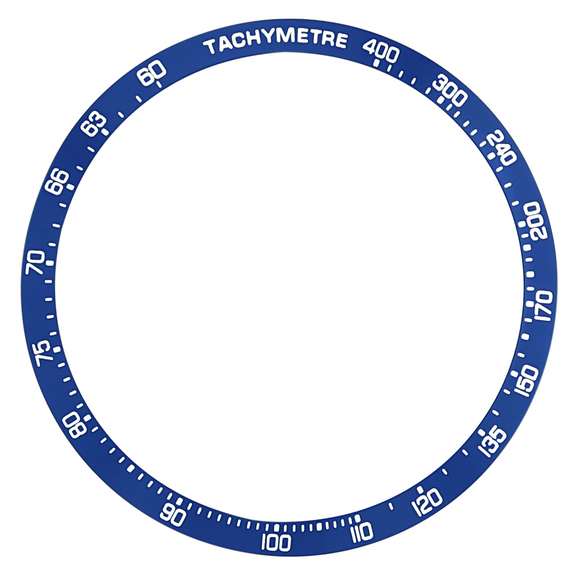 BLUE BEZEL INSERT FOR TAG HEUER CARRERA 40.75MM TACHYMETRE GENERIC