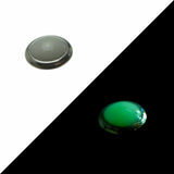 GENERIC BEZEL PEARL DOT WITH GREEN LUME FOR ROLEX, OMEGA ETC